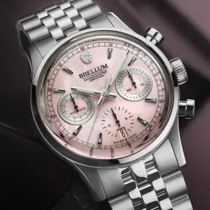Brellum Duobox 39 Mother-of-Pearl Chronometer