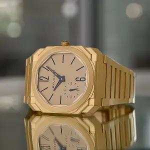 Bulgari Octo Finissimo Automatic Sandblasted Yellow Gold
