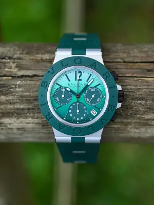 Bulgari Aluminium Chronograph Smeraldo