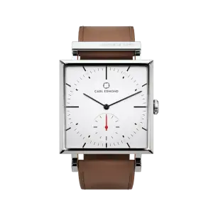 Carl Edmond Granit White Cognac Leather