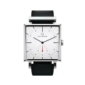 Carl Edmond Granit White Black Leather