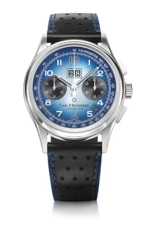 Carl F. Bucherer Heritage BiCompax Annual Bucherer BLUE