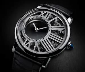 Cartier Rotonde de Cartier Skeleton Mysterious Hour