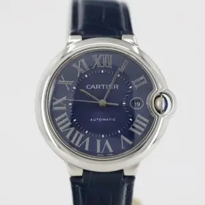 Cartier Cartier Ballon Bleu 42mmDe Cartier 42 Blue Dial Stainless Steel WSBB0027