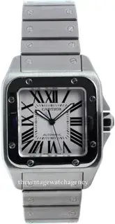 Cartier Cartier Santos 100 W200737G 38mm Stainless steel Silver