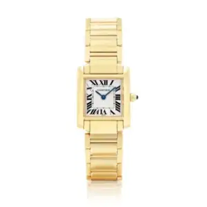 Cartier Cartier Tank Française 18k yellow gold Silver
