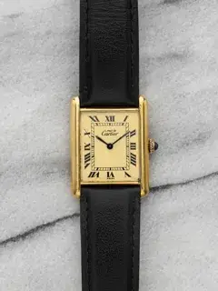 Cartier Cartier Tank Must 23mm Vermeil Golden