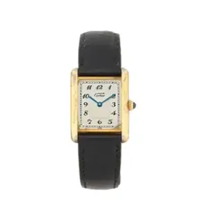 Cartier Cartier Tank 590005 23mm Vermeil Cream