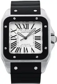 Cartier Cartier Santos 100 W20121U2 38mm Stainless steel Silver