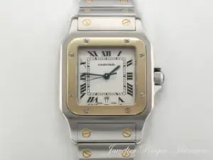 Cartier Cartier Santos Galbée W20011C4 29mm Yellow gold and Stainless steel