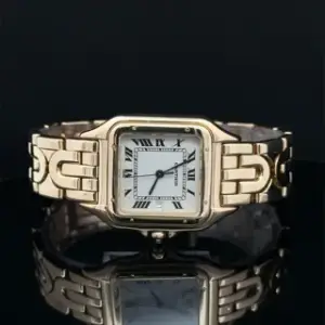 Cartier Cartier Panthère 1060 2 28mm Yellow gold Silver