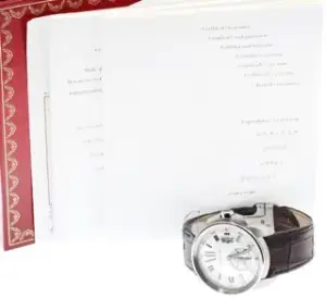 Cartier Cartier Calibre de Cartier W7100037 42mm Stainless steel Silver