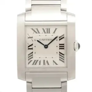 Cartier Cartier Tank Française WSTA0105 27mm Stainless steel Silver