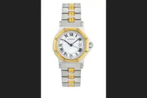 Cartier Cartier Santos 28mm Stainless steel White