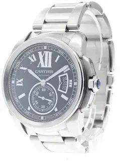 Cartier Cartier Calibre de Cartier W7100016 43mm Stainless steel Black, Price & Market Data