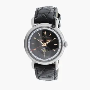 Cartier Cartier Tank 590005 23.5mm Vermeil Black