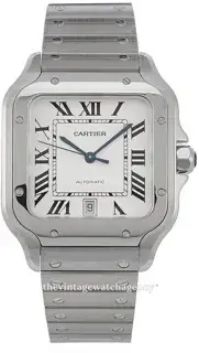 Cartier Cartier Santos de Cartier WSSA0009 40mm Stainless steel Silver
