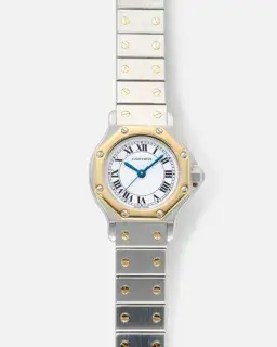 Cartier Cartier Santos 0907 25mm Yellow gold and Stainless steel