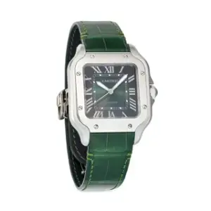 Cartier Cartier Santos de Cartier WSSA0061 33mm Stainless steel Green