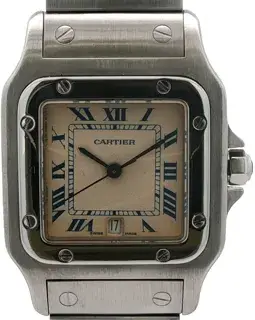 Cartier Cartier Santos Galbée 987901 29mm Cream