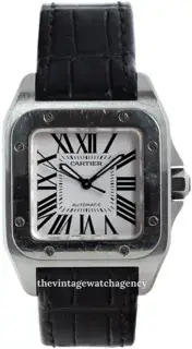Cartier Cartier Santos 100 W20106X8 32mm Stainless steel Silver
