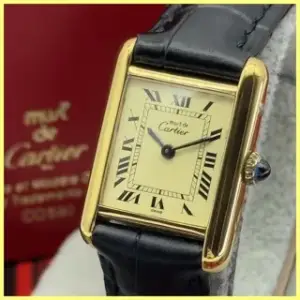 Cartier Cartier Tank 20.5mm Yellow gold White