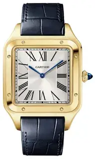 Cartier Cartier Santos Dumont WGSA0108 34mm Yellow gold Silver