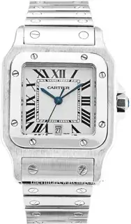 Cartier Cartier Santos de Cartier W20060D6 29mm Stainless steel White