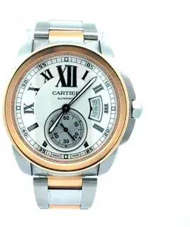Cartier Cartier Calibre de Cartier 3389 - W7100036 42mm Rose gold and Stainless steel