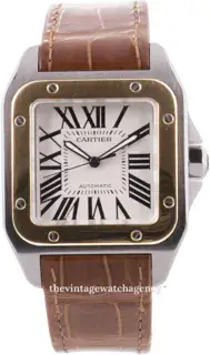 Cartier Cartier Santos de Cartier W20072X7 38mm Stainless steel White