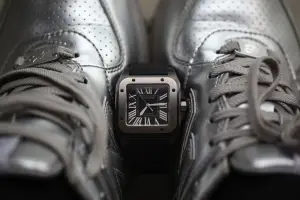 Cartier Santos 100 Carbon Watch