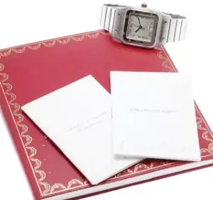 Cartier Cartier Santos W20030C4 29mm Yellow gold and Stainless steel Gray