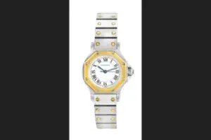 Cartier Cartier Santos 23mm Stainless steel White