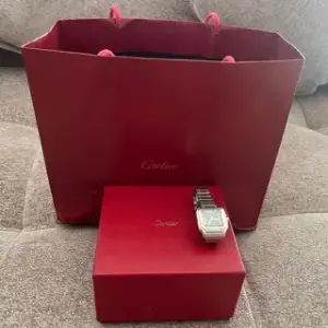 Cartier Cartier Santos WSSA0063 35mm Stainless steel Blue