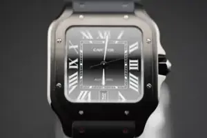Cartier Cartier Santos de Cartier WSSA0039 40mm Stainless steel Black