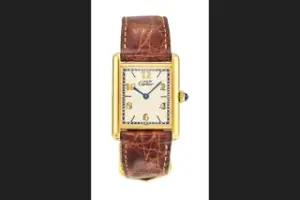 Cartier Cartier Tank 22mm Vermeil Cream