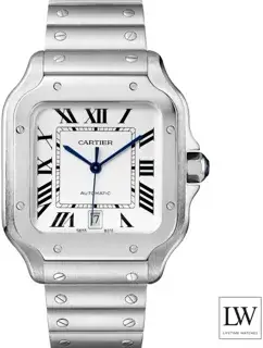 Cartier Cartier Santos de Cartier WSSA0018 42mm Stainless steel Silver
