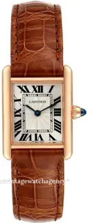 Cartier Cartier Tank Louis WGTA0010 22mm Rose gold Silver