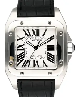 Cartier Cartier Santos de Cartier W20073X8 38mm Stainless steel Silver