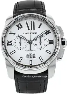 Cartier Cartier Calibre de Cartier W7100046 42mm Stainless steel Silver