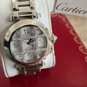 Cartier Cartier Pasha 2400 32mm White gold White