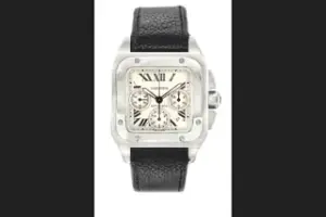 Cartier Cartier Santos 100 2740 40mm Stainless steel White