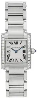 Cartier Cartier Tank Française 1733074 20mm Stainless steel White