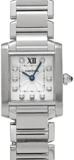 Cartier Cartier Tank Française WE110006 20mm Stainless steel Silver