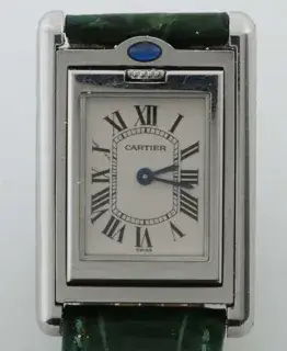 Cartier Cartier Tank Stainless steel White