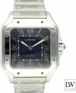 Cartier Cartier Santos de Cartier WSSA0071 42mm Stainless steel Blue