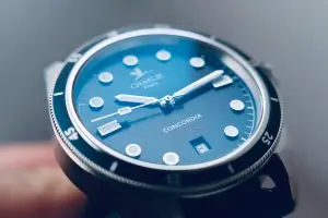 Charlie Paris Concordia Blue Dive Watch
