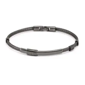 Charriol Celtic® Gentleman All Black Bangle