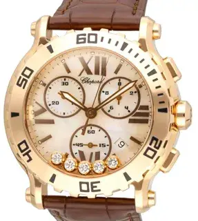 Chopard Chopard Happy Sport 283581-5003 42mm Rose gold White