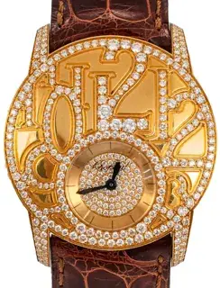 Chopard Chopard Classic 4184 35mm Yellow gold Champagne